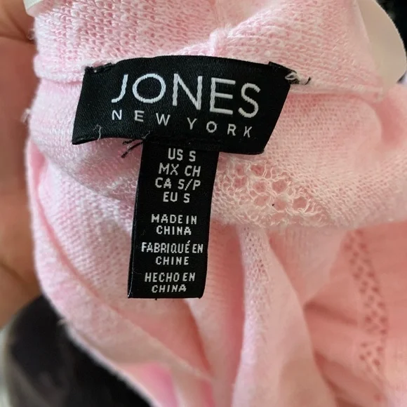 JONES New York pink cardigan - Picture 10 of 10
